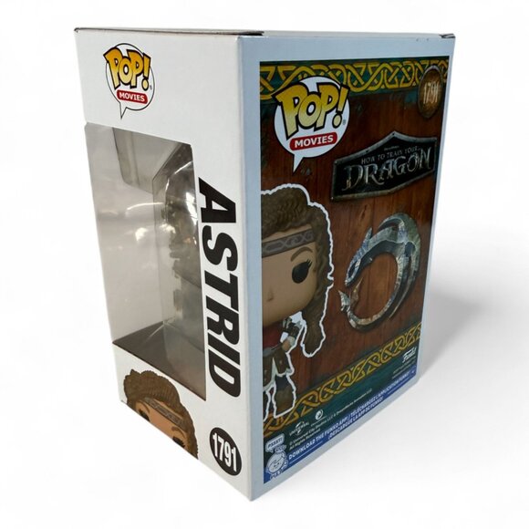 Funko Pop Movies Astrid #1791 Vinyl Figure From How To Train Your Dragon - Picture 5 of 8